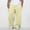 Yellow, variant on Sweatpants for Men 2025 Elastic Waist Drawstring Loose Fit Everyday Pants with Pockets Casual Trousers
