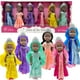 thumbnail image 1 of Little Dolls Set with Mini Princess Dolls for Girls – Princess Toy Dolls for Dollhouse –Small Doll Mini Princess Figures with Tiaras, Hair Accessories, 1 of 5