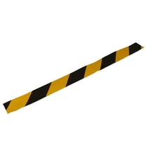 FindTape Conformable Anti-Slip Non-Skid Tape: 2 in. x 24 in. (Black with Yellow stripes) 4-pack