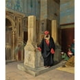 thumbnail image 3 of Ludwig Deutsch 12x14 Black Modern Framed Museum Art Print Titled - Praying in the Blue Mosque, Cairo (1898), 3 of 5