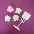 thumbnail image 5 of hejhncii 50/65g Cookie Cutter Stamp Moon Cake Mold Hand Press Mid Autumn Festival Decor, 5 of 20