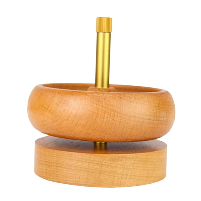Soporte para Bolas de Hilo Macarena de Madera Titular de la bola de hilo 10 cm x 10,7 cm