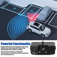 thumbnail image 3 of Mistaha Smart 3-in-1 Rear View Radar Camera System with Buzzer Alarm - High-Clear Low-Light, Automatic Detection, Easy Installation - Black, 3 of 6