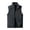 Gray, variant on FchengtaiS Men's Polar Fleece Vests Stand Collar Sleeveless Zip Up Jackets Casual Fall Winter Warm Outerwear with Pockets