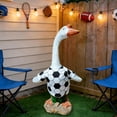 thumbnail image 4 of Porch Goose Costume, Czzoypi Sports Theme Goose Outfit, 23 Inch Polyester Lawn Goose Clothing for Football Basketball Decor, Black, 4 of 6