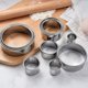 thumbnail image 3 of 12 Pieces Round Cookie Biscuit Cutter Set,304 Stainless Steel Cookie Cutters And Donut Cutter Ring Molds For Dough Pastry Biscuits Muffins Fondant Don, 3 of 4