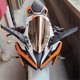 thumbnail image 2 of ATV Motorcycle Wing Rearview Mirror Adjustable Rotating Side Mirror, 2 of 5