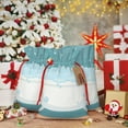 thumbnail image 6 of Naloa Bathtub with Soap Bubbles Drawstring Christmas Bags, 3D Xmas Gift Bags, Christmas Wrapping Bags, Xmas Goodie Bags, Treat Pouch Bags, Party Favor Bags-Medium, 6 of 9