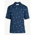 thumbnail image 5 of Free Assembly Men's Short Sleeve Camp Shirt, 5 of 5