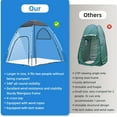 thumbnail image 7 of Sports Tent, Super Large 1-3 Person Transparent Waterproof Tent, Outdoor Clean Bubble Tent, rain shelter for Watching Sports Events, Camping, Fishing, 7 of 7