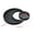 Black, variant on Wooden Crescent Moon-Shaped Serving Tray with Detachable Small Round Plate, Rustic Solid Pine for Fruit, Dessert, Cake, Decor & Home Use