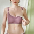 thumbnail image 2 of gakvbuo Plus Size Bras For Woman Post-Surgery Bra Full Coverage No Underwire Bra Front Buckle Nursing Bra Underwear Wirefree Bralette Minimizer Bra Seamless Push Up Bra Underwear, 2 of 9