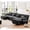 Gray, variant on Gewnee White Chenille Cloud Couch 2 Seater Sofa for Living Room, Chenille 2 - Seat sofa with 2 Lumbar Pillows and 2 Throw Pillows,