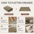 thumbnail image 4 of KUETH 2X3 Vintage Area Rugs Machine Washable Rugs for Living Room, Non Slip Flat Pile Rug with Rubber Backing, Boho Rug for Entryway Bedroom Dining Room Home Office, 4 of 12