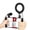 Red, variant on QKOO 3 in 1 Vlogging Live Broadcast Smartphone Video Rig + Microphone + 4.7 inch 12cm Ring LED