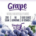 thumbnail image 2 of Welch's Singles To Go Water Drink Mix - Grape Powder Sticks (12 Boxes with 6 Packets Each - 72 Total Servings), 2 of 3