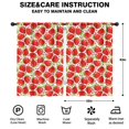 thumbnail image 2 of Blackout Kids Curtains,Red Strawberry Plants Fruit Childrens Insulated Curtains Set Of 2,Bedroom Essentials,Toddler Room Decor 42x63in(106x160cm), 2 of 4