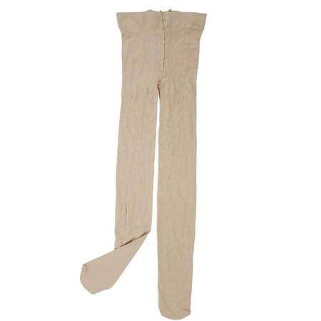 Footed Leggings - Women High Rise Opaque Footed Elastic Leggings Stockings Pantyhose Khaki XS