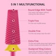 thumbnail image 3 of Brocas para uñas MelodySusie Professional 5 en 1 Pink Blossom, 3 of 7