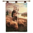 thumbnail image 2 of Charlotte Home Furnishings WW-7689-10746 Good Shepherd Fine Art Tapestry, Beige, 2 of 2
