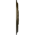 thumbnail image 3 of 38 3/8"OD x 2 7/8"P Oslo Ceiling Medallion (Fits Canopies up to 7 5/8"), Hand-Painted Green Gold, 3 of 4