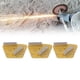 thumbnail image 1 of Zapatos De Pulido De Diamante, Disco De Pulido Trapezoidal Resistente De Alta Dureza Y 2 Dientes Largos De Grano 30 Para Pintura De Piso, 1 of 7