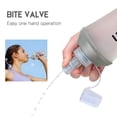 thumbnail image 4 of Sac d'Eau de Sport 450ml Sac d'Eau Potable portable Pliable Sac de Rangement Sans Bisphénol A, Adapté pour Alpinisme, Cyclisme, marathon, Rallye Tout-Terrain, 4 of 8