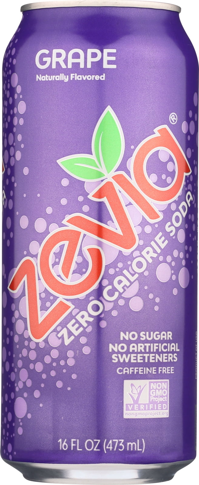 ZEVIA SODA GRAPE 16 FL OZ