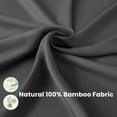 thumbnail image 4 of Rayon Derived from Bamboo Sheets Queen Set Cooling Sheets Piece Sheet Set Thread Count Sheet Deep Pocket Sheet Set Up to Super Soft Silky Smooth (Queen ), 4 of 6