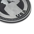 thumbnail image 4 of Veteran USA Adhesive Metal Car Emblem for Car, Truck, or Trailer, 4 of 6