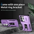 thumbnail image 2 of For Samsung A05s A15 A35 A55 Case with Slide Camera Cover, [Full Camera Protection] [Magnetic Rotated Kickstand] Military Grade Shockproof Heavy Duty Cover, 2 of 9