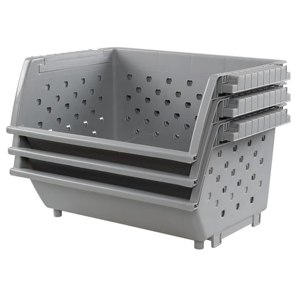 Stacking Bins Open Front