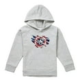 thumbnail image 1 of Captain America Chandail à Capuchon Déchiré en Chiné pour Garçons/filles, 1 of 5