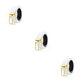 thumbnail image 4 of mmirethe Needle Buckle Belt Look With Fashionable Mens Essential Double-sided Needle L63 Gold White 3Set, 4 of 6