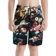 thumbnail image 1 of Demon Slayer Boy'S Swim Trunks Quick Dry Board Shorts Kids Beach Swim Shorts Bathing Suits Swimsuit, 1 of 8