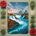 thumbnail image 3 of Wall Art，Vintage Niagara Falls Tin Sign -   Art For Classrooms, Libraries & Doors - Indoor/Outdoor Decor, 3 of 6
