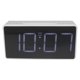 thumbnail image 2 of Cateissary Reloj despertador Pantalla LED digital Temporizador de espejo Reloj electrónico para la sala de estar de la oficina de la cabecera del Electrónica blanco, 2 of 6