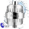 thumbnail image 1 of FEELSO Filtro para Cabezal de Regadera, Filtros de Agua Universales de Acero Inoxidable de 18 Etapas para Agua Dura, 1 of 7
