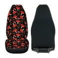 thumbnail image 4 of Xoenoiee Mushroom Car Seat Covers, Automotive Seat Cushion Cover for Cars SUV Pick-up Truck, Universal Non-Slip Vehicle Driver Seat Cushion Cover Protectors , Front Pair, 4 of 6