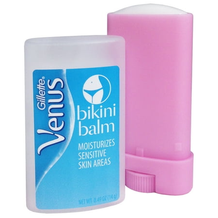 Gillette Venus Bikini Balm Moisturizes Sensitive Skin Areas After Hair (Best Razor For Bikini Area)