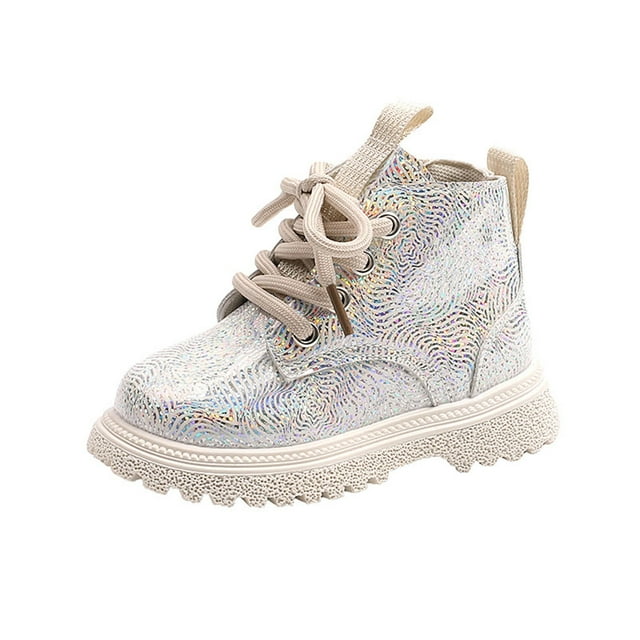 Autumn Girls' Booties, British Style Fashion Booties, Suitable for Middle and Older Children