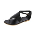 thumbnail image 2 of Chanclas Zapatos romanos Sandalias de verano Chanclas cómodas casuales Sandalias de viaje en la playa Wmkox8yii nm5973, 2 of 7