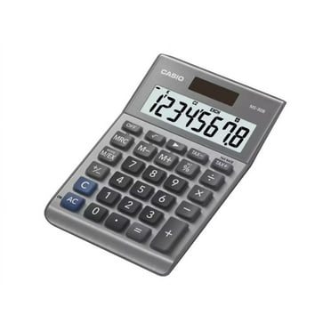 Casio MS-80B 8 Digit Desktop Calculator in Silver