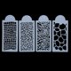 thumbnail image 4 of Plantilla Para Decoración De Tartas, 4 Uds., Bricolaje, Flor, Fondant, Lado, 4 of 7