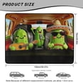thumbnail image 7 of Yuyamidu Cute Cactus Car Trunk Liner 29 × 39 Inches, Non-Slip Stain Resistant Rear Cargo Mat for Sedans SUVs Trucks, Universal Fit Auto Interior Decoration, 7 of 7