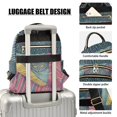 thumbnail image 4 of JIALIOU Mini Backpack Purse for Women Quilted Casual Daypack Small Travel Shoulder Bag, Gray Cat Hiding under Blanket, 4 of 7