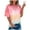 Wine, variant on LEAVINGSUO Summer Tops for Women, Women's tops and Blouses Women's Summer Tie- Short Sleeve Crew-Neck T-Shirt Casual Tee Tops(S-5XL)