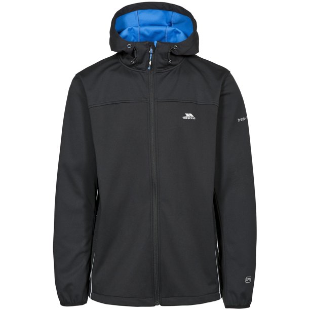 Trespass - Chaqueta softshell impermeable modelo Zeek para hombre (Negro) Trespass UTTP3335_black