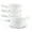 White, variant on Kook French Onion Soup Crock Ceramic Bowls 4-Piece Stoneware Kitchen Set, Red Ombre