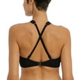thumbnail image 5 of Freya Ibiza Waves Convertible Underwire Bralette Bikini Top (203814),32G,Black, 5 of 5